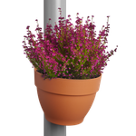 vibia campana pot gouttière 22cm terre cuite